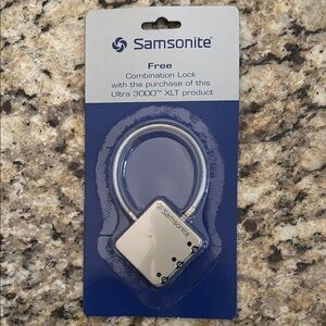 Samsonite Silver Combination Lock